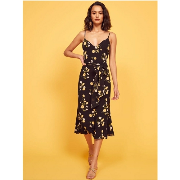 Reformation Dresses & Skirts - Reformation Piazza Dietrich Floral Midi Dress